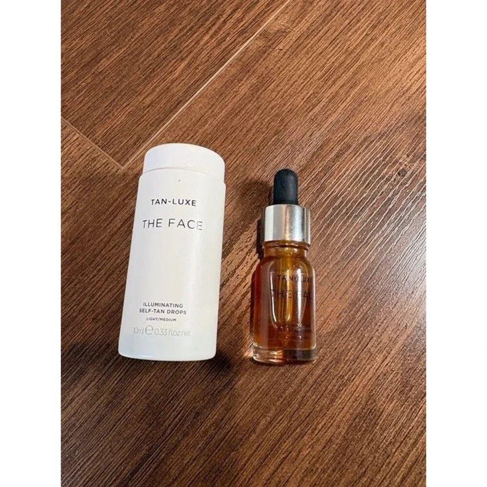 Tan-Luxe The Face Light/Medium Self-Tanning Drops -- NEW/UNUSED